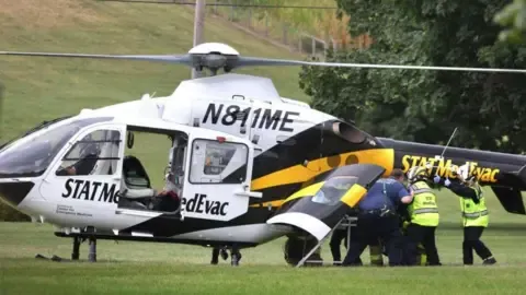 A group of law enforcement personnel shot in the state of Pennsylvania, three of whom in critical condition